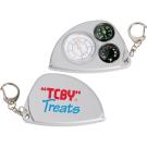 Map Distance Measure with Compass &amp; Thermometer