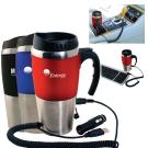 16 oz. Dual Auto/USB Heater Mug with Closure Top