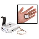 Mini Dual LED Dynamo Flashlight with Keychain