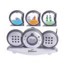 3-Piece Radio with Detachable Speakers