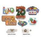 Custom Blinking LED Lapel Pins
