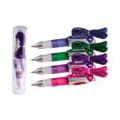 Mini Ballpoint Pen with Neck Cord