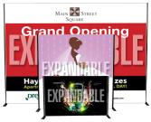 Banner with Expandable Stand