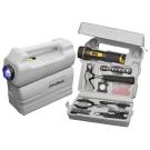 126-Piece Tool Set with LED Flashlight & Carrying Case