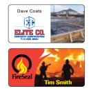 1 1/2" x 3" Full-Color Sublimation Name Badge