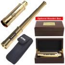 Solid Brass Telescope with Nylon Case