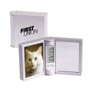 Folding Clock/Photo Frame with Mirror