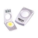 Auto-Open Travel Alarm Clock with Touch Light