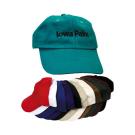 6-Panel, Low Profile Unstructured Brushed Cotton Cap in Solid Color