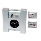 Rotating Ad Desk Clock