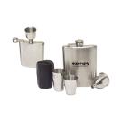 7-Piece Stainless Steel Hip Flask Gift Set
