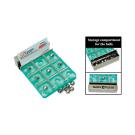 Jade Acrylic Tic-Tac-Toe Game/Business Card Holder
