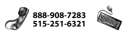 Toll Free: 888-908-7283 / Phone:515-251-6321